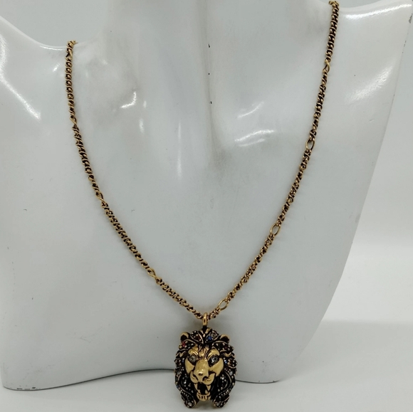 GUCCI Lion Head Necklace‎ - Picture 6 of 8